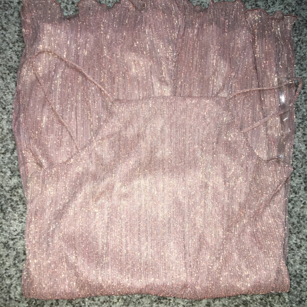 NEW WITH TAGS Champagne & Gold Romper